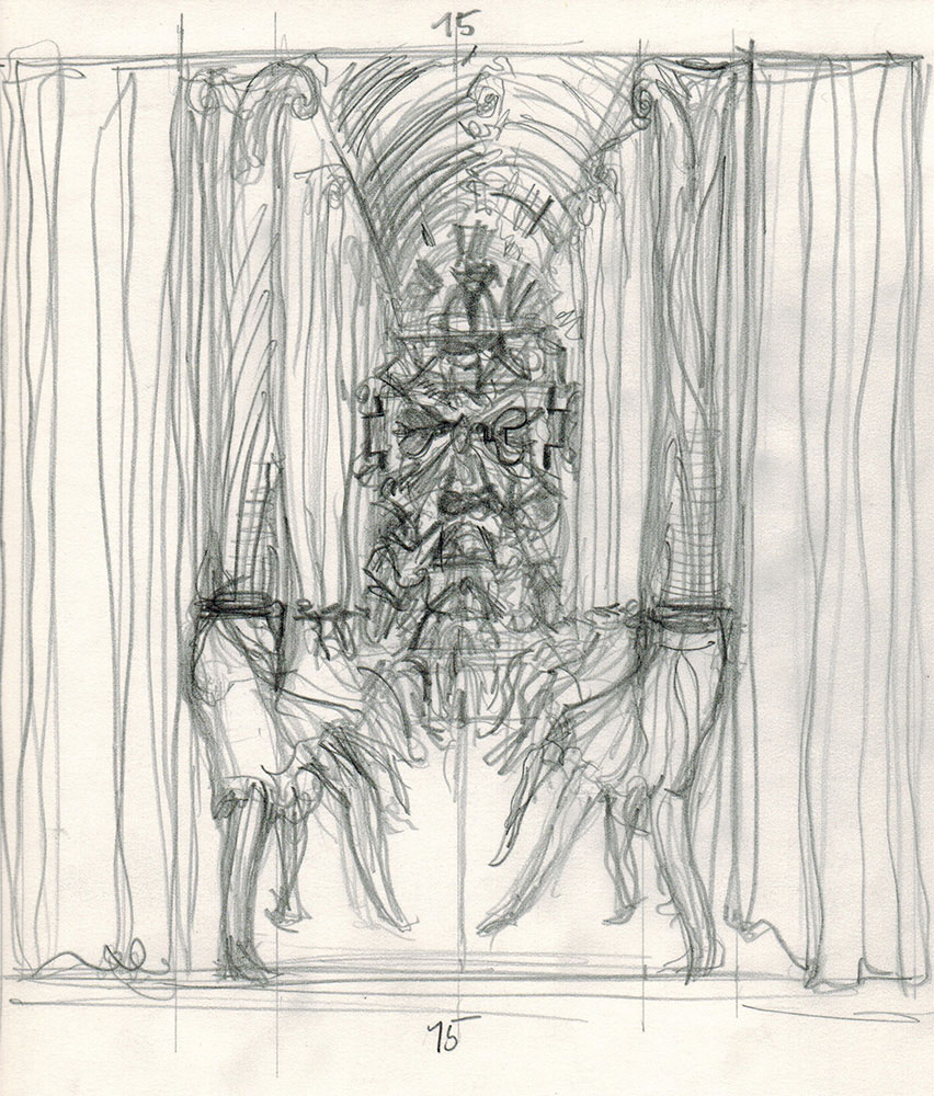 Elmar Trenkwalder. WVZ 1252, 2004, pencil on paper, 29 x 24 cm