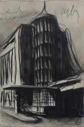 Marcel van Eeden. without title, 1993, negropencil on paper, 28 x 19 cm