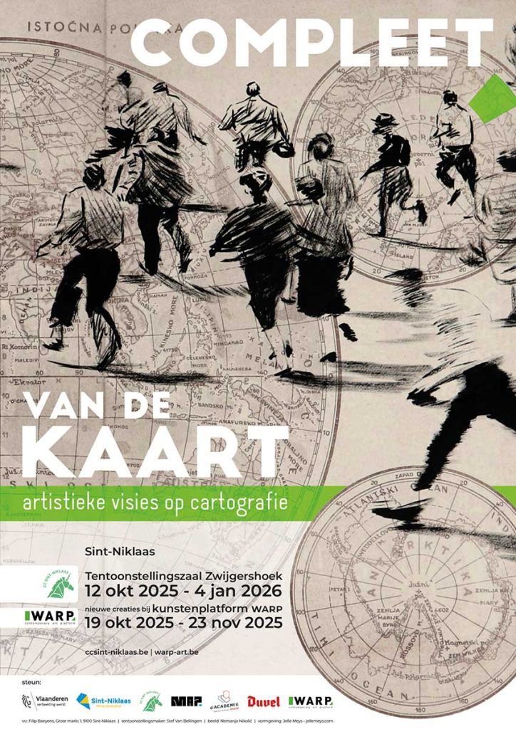 Affiche-Compleet-van-de-kaart-Stan-Klamer Compleet van de Kaart WARP / CC St. Niklaas