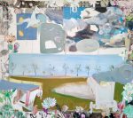Andrea Freckmann, Landschaft, landen, Land, 2025, oilpaint on linen, 160 x 180 cm