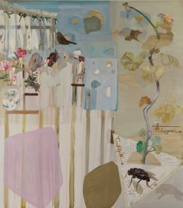 Andrea Freckmann, no title, (Damals. So schön), 2023, oilpaint on linen, 180 x 160 cm