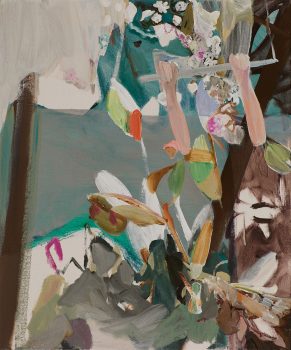 Andrea Freckmann, no title (Die Welt von gestern), 2024, oilpaint on linen, 60 x 50 cm