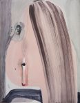 Anya Belyat Giunta, Strangers 11, 2024, graphite, ink on paper, 66 x 51 cm