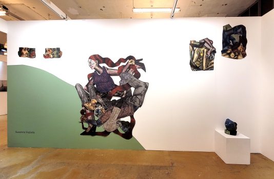 Art Rotterdam 2024, Susanna Inglada, left wall