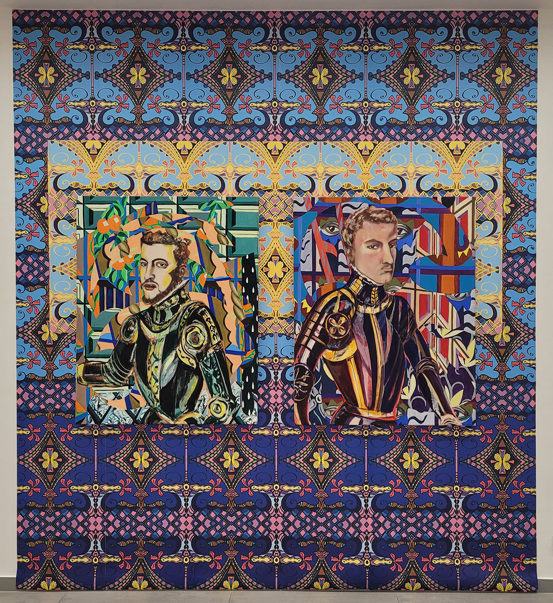 Christie van der Haak, Saray, wallpaper with History Pilip II and William of Orange