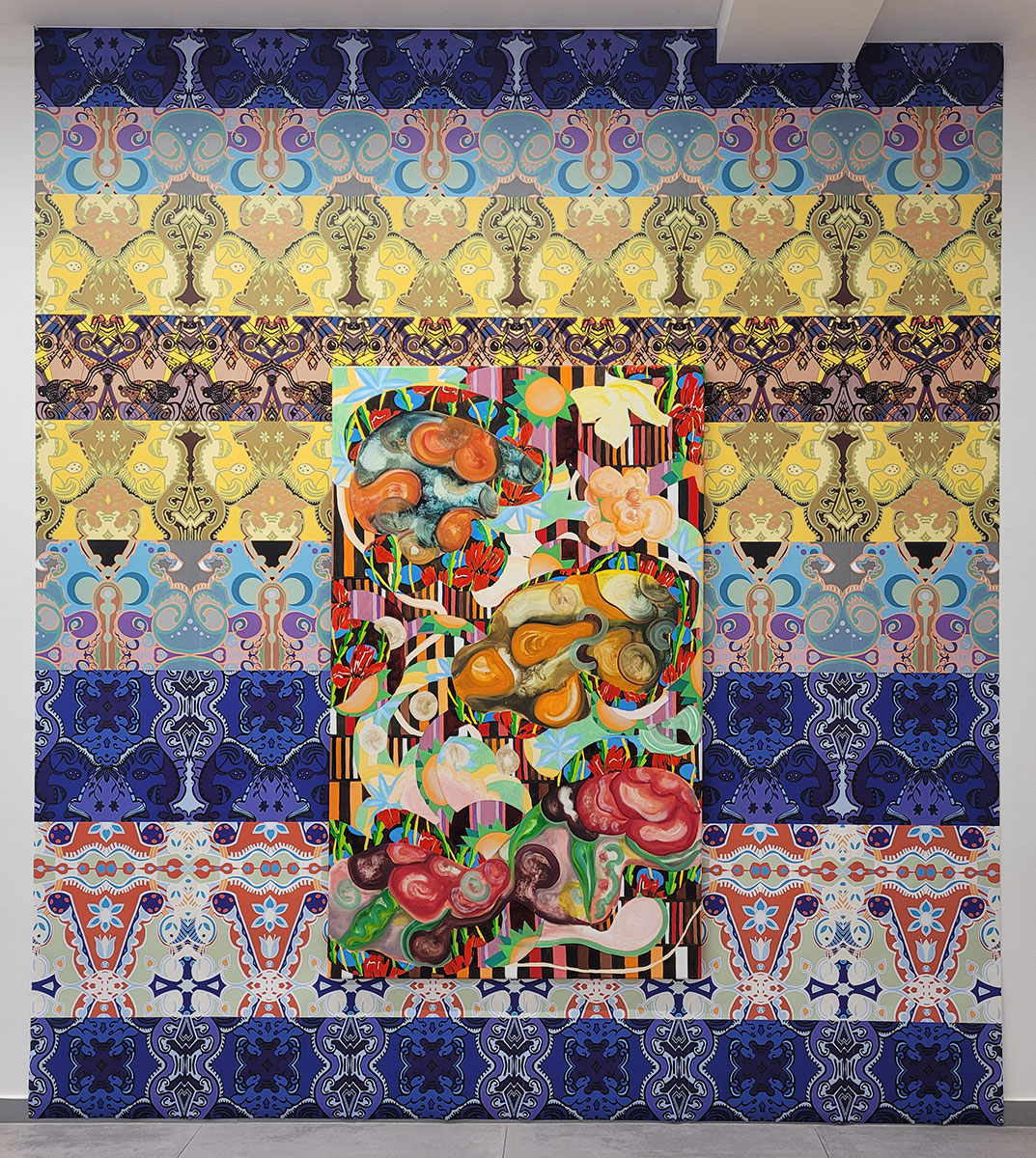 Christie van der Haak, Saray, wallpaper with Osmose