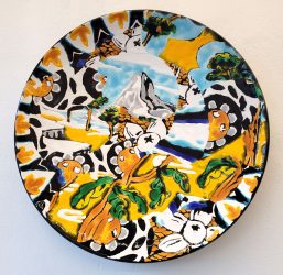 Christie van der Haak, no title, 2000, glaze on ceramic, 60 cm