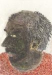 Dirk Zoete, Portrait nr 121, 2021, coloured chalk, pigment, charcoal on paper, 46 x 32 cm