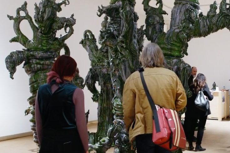 Elmar Trenkwalder, WVZ 365, 2022, ceramic, glaze, -Schlossmuseum-Linz-2025-WVZ365