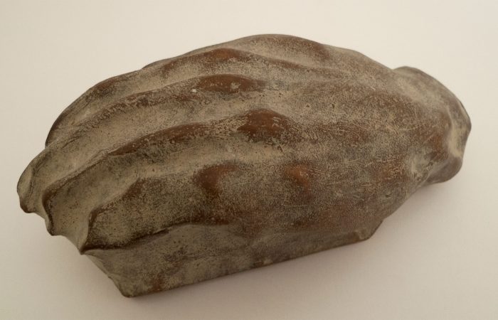 Frank Van den Broeck, no title (serie No Fine Excuse), 2017-2018, bronze, edition of 3, 8 x 23 x 12 cm