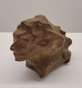 Frank Van den Broeck, no title (serie No Fine Excuse), 2019, bronze, edition of 3, 11 x 11 x 15 cm