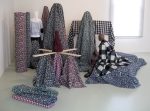 Fransje Killaars, MAP, 2008, cotton, wool, wood, metal, cardboard, mannequin, dimensions variable