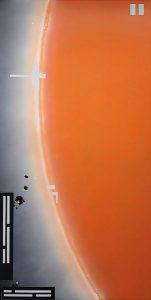 Han Schuil, HEAT XXXVI, 2016, alkyd and spraypaint on aluminium, 270 x 135 x 4 cm