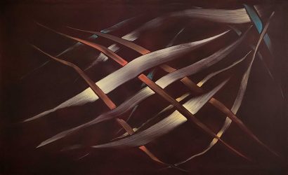 Marjolein Rothman, no title, 2026, oil paint on linen, 122 x 200 cm