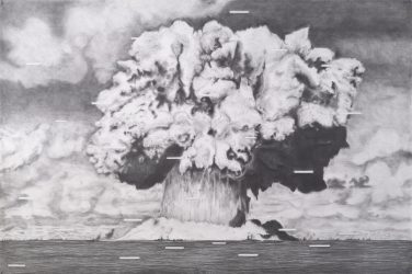 Robbie Cornelissen, Cloud Bikini (1946), 2021, pencil, graphite on paper, 160 x 240 cm