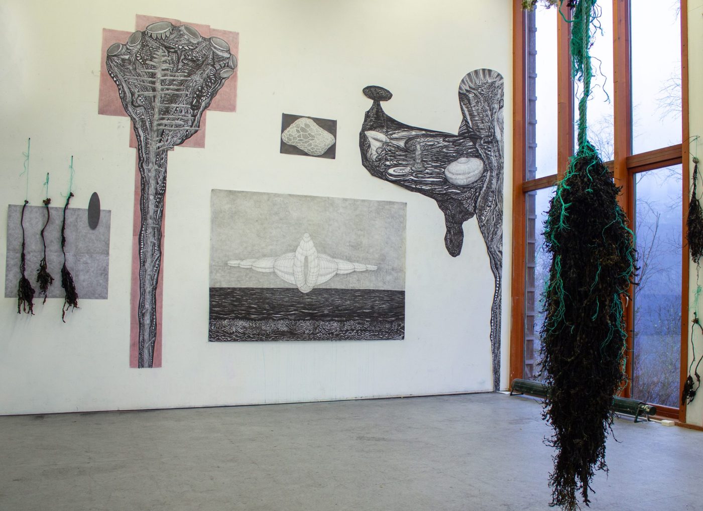 Robbie Cornelissen, studio view in Dale i Sunnfjord, Norway