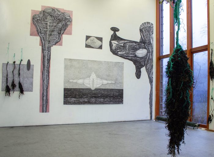 Robbie Cornelissen, studio view in Dale i Sunnfjord, Norway