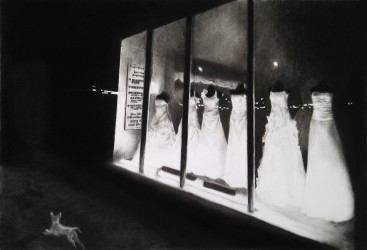 Seekee Chung. without title, 2012, pastel on paper, 50 x 70 cm