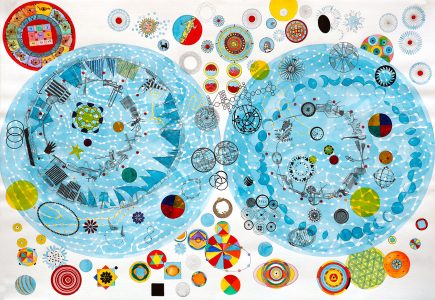 Stan Klamer, no title, 2023, pencil, watercolour, ink on paper, 70 x 100 cm