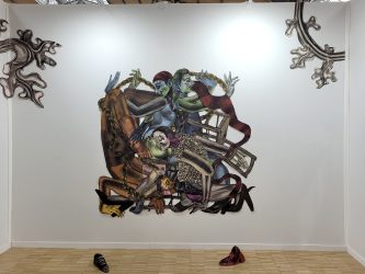 Susanna Inglada, Alboroto, shoes, Drawing Now, 2025, stand C15