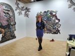 Susanna Inglada, portrait of the artist, Drawing Now 2025, stand C15