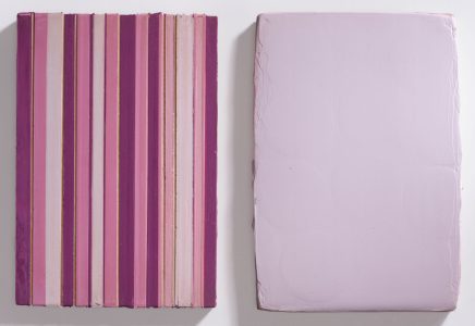 Theun Govers, no title, 2021, acrylic on panel, 2x 30 x 20,5 cm