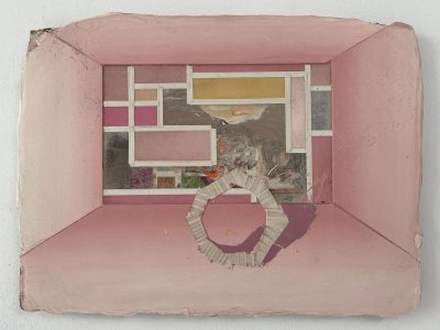 Theun Govers, no title, 2024, acrylic on panel, 30 x 40 cm