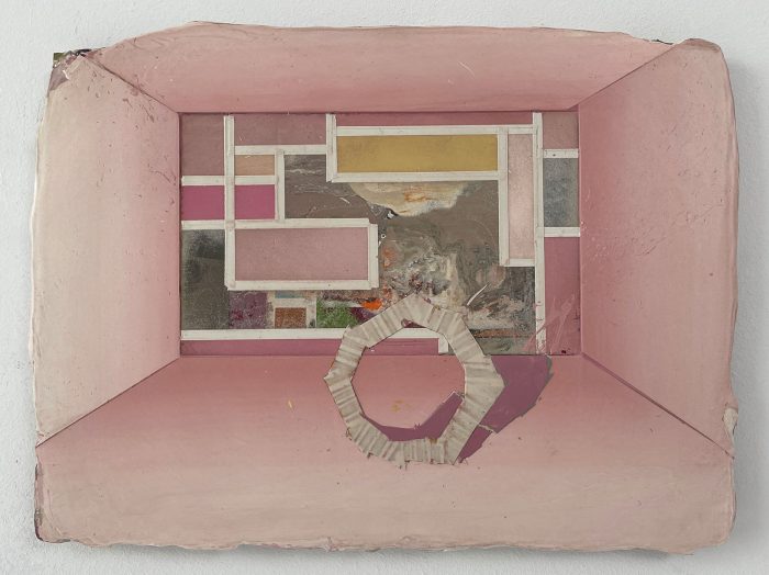 Theun Govers, no title, 2024, acrylic on panel, 30 x 40 cm