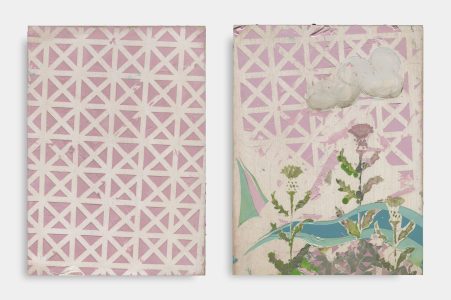 Theun Govers, no title, 2022, acrylic on panel, 2x 28 x 20 cm