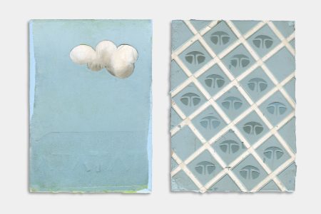 Theun Govers, no title, 2022, acrylic on panel, 2x 28 x 20 cm