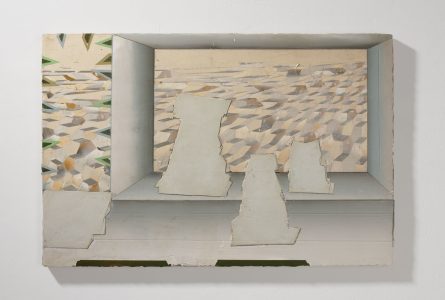 Theun Govers, no title, 2021, acrylic on panel, 62 x 93 cm