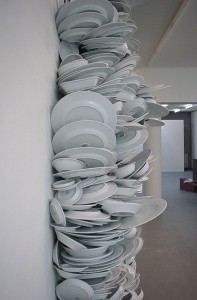 Zeger Reyers. Hard Water, 2004, Mosa porselein, 360 x 320 x 70 cm