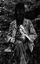 Thijs Zweers. Martin Gusinde, 2012, pencil on paper, 20,5 x 13 cm